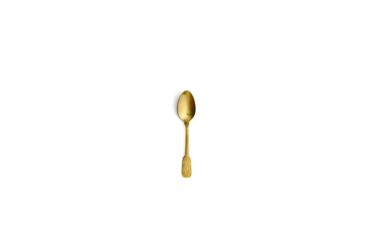 VERSAILLES SATIN GOLD MOKA SPOON 18/10