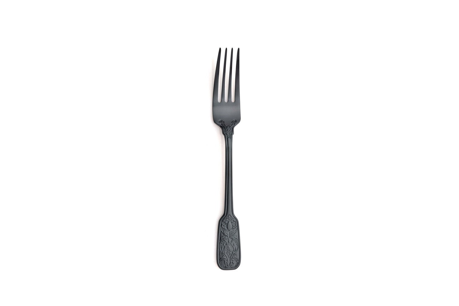 VERSAILLES SATIN BLACK TABLE FORK 18/10