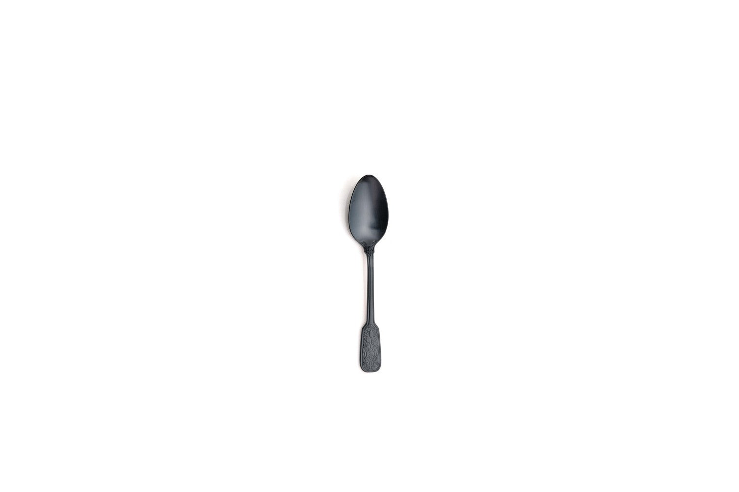 VERSAILLES SATIN BLACK COFFEE SPOON 18/10