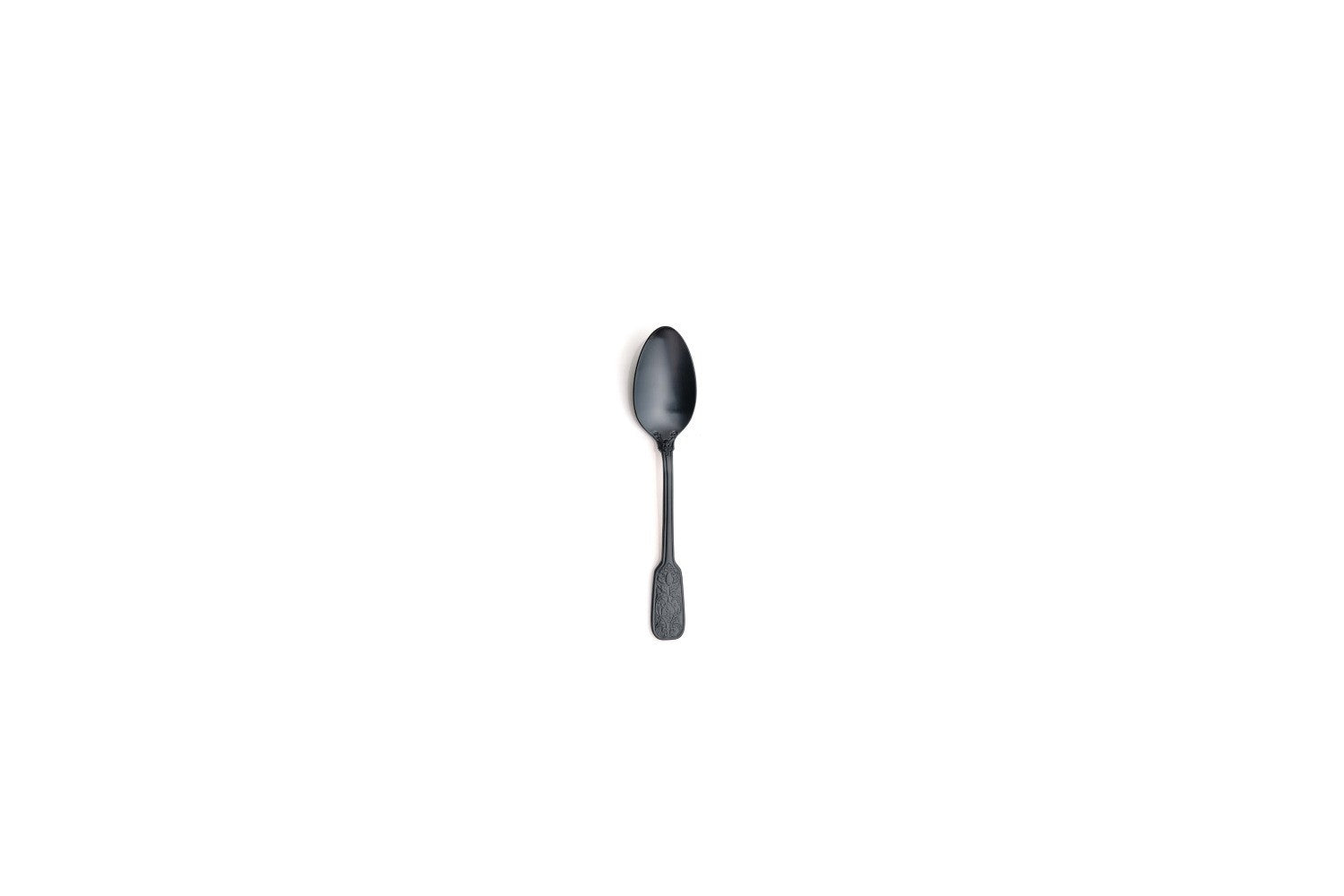VERSAILLES SATIN BLACK MOKA SPOON 18/10