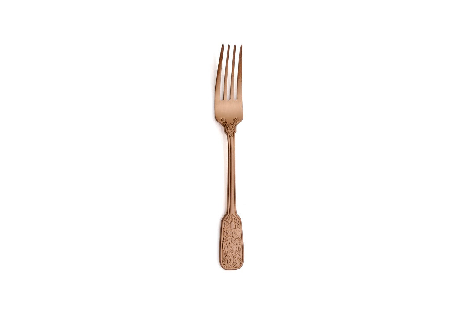 VERSAILLES SATIN COPPER TABLE FORK 18/10