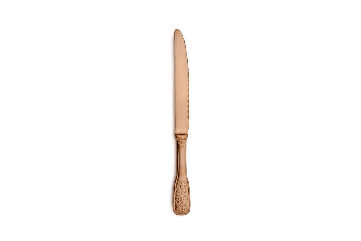 VERSAILLES SATIN COPPER DESSERT KNIFE