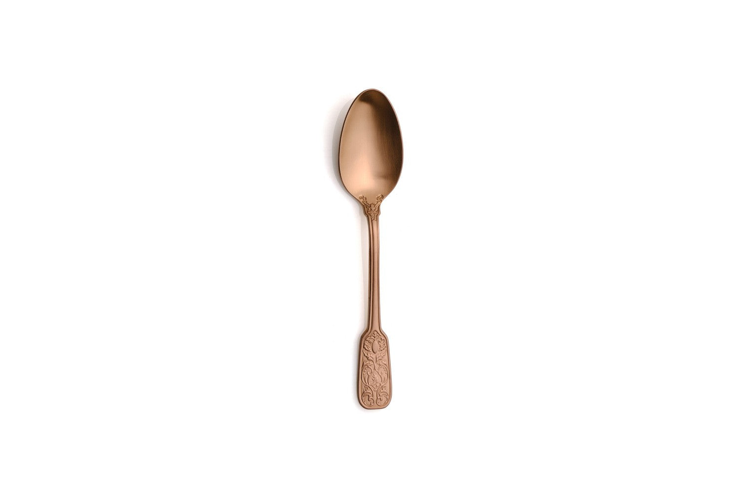 VERSAILLES SATIN COPPER DESSERT SPOON 18/10