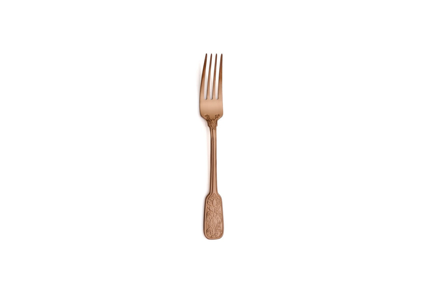 VERSAILLES SATIN COPPER DESSERT FORK 18/10
