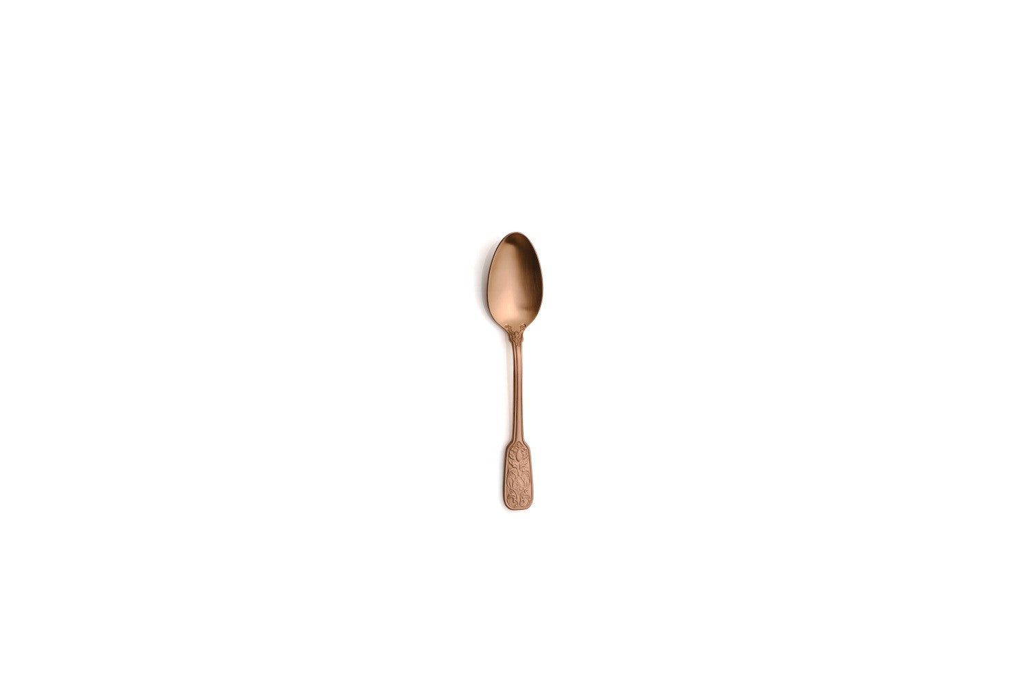 VERSAILLES SATIN COPPER COFFEE SPOON 18/10
