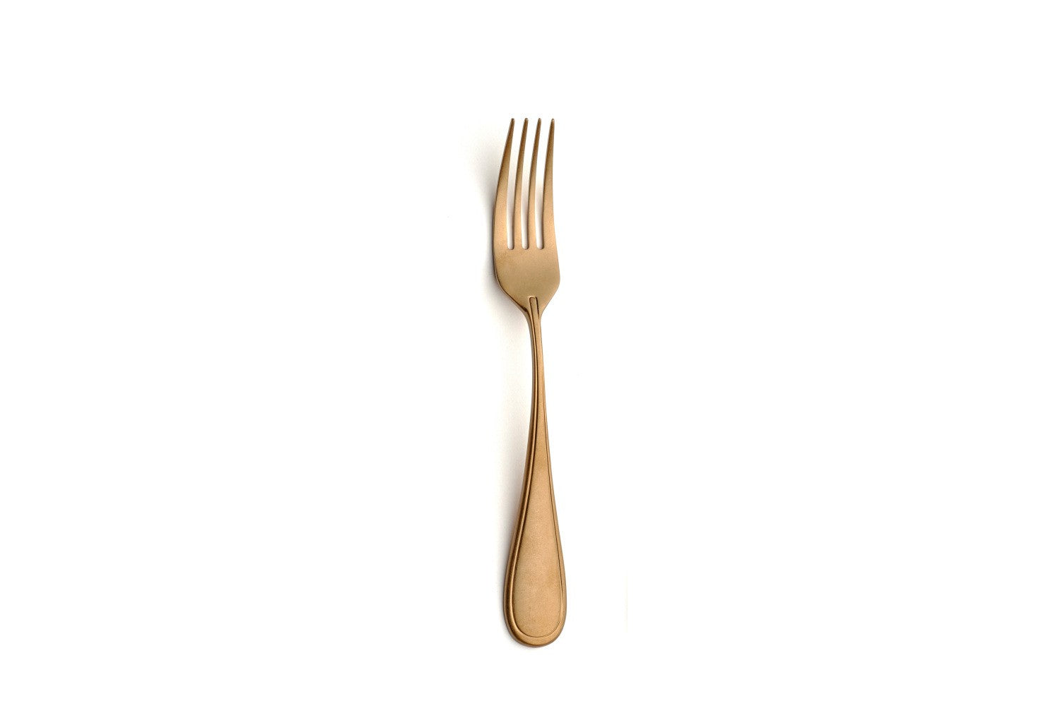 CONTOUR VINTAGE COPPER TABLE FORK 18/10