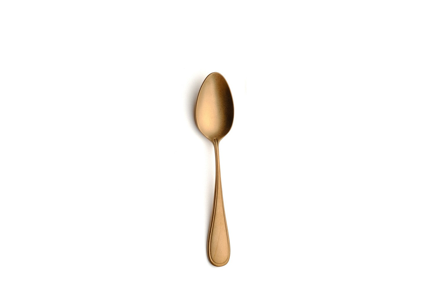 CONTOUR VINTAGE COPPER DESSERT SPOON 18/10