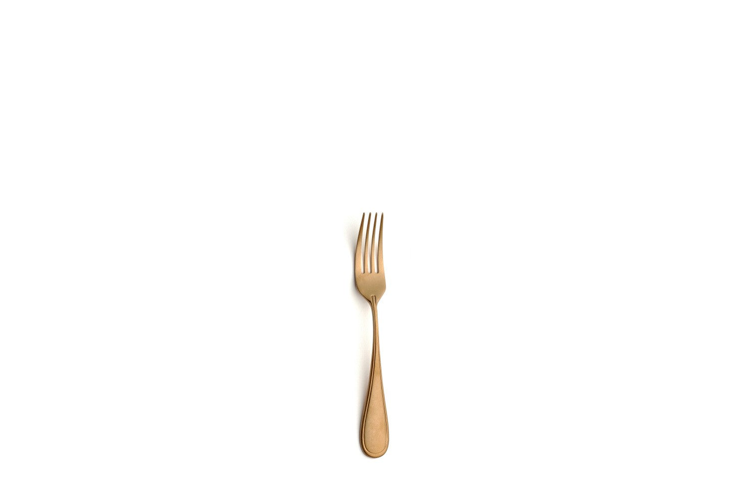 CONTOUR VINTAGE COPPER CAKE FORK 18/10