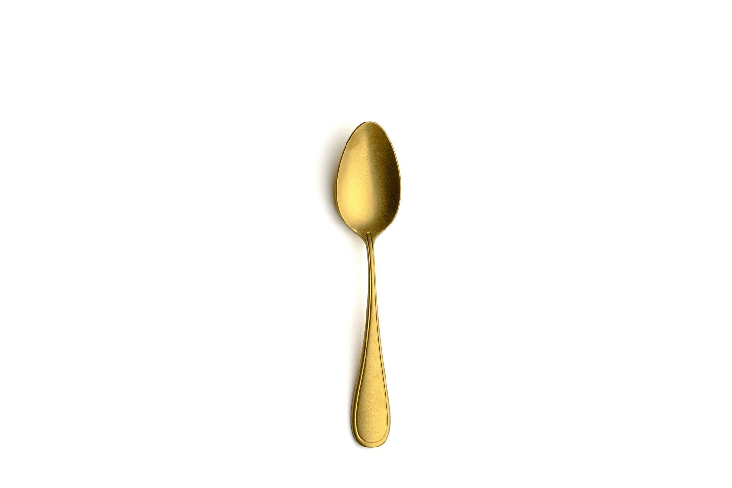 CONTOUR VINTAGE GOLD DESSERT SPOON 18/10