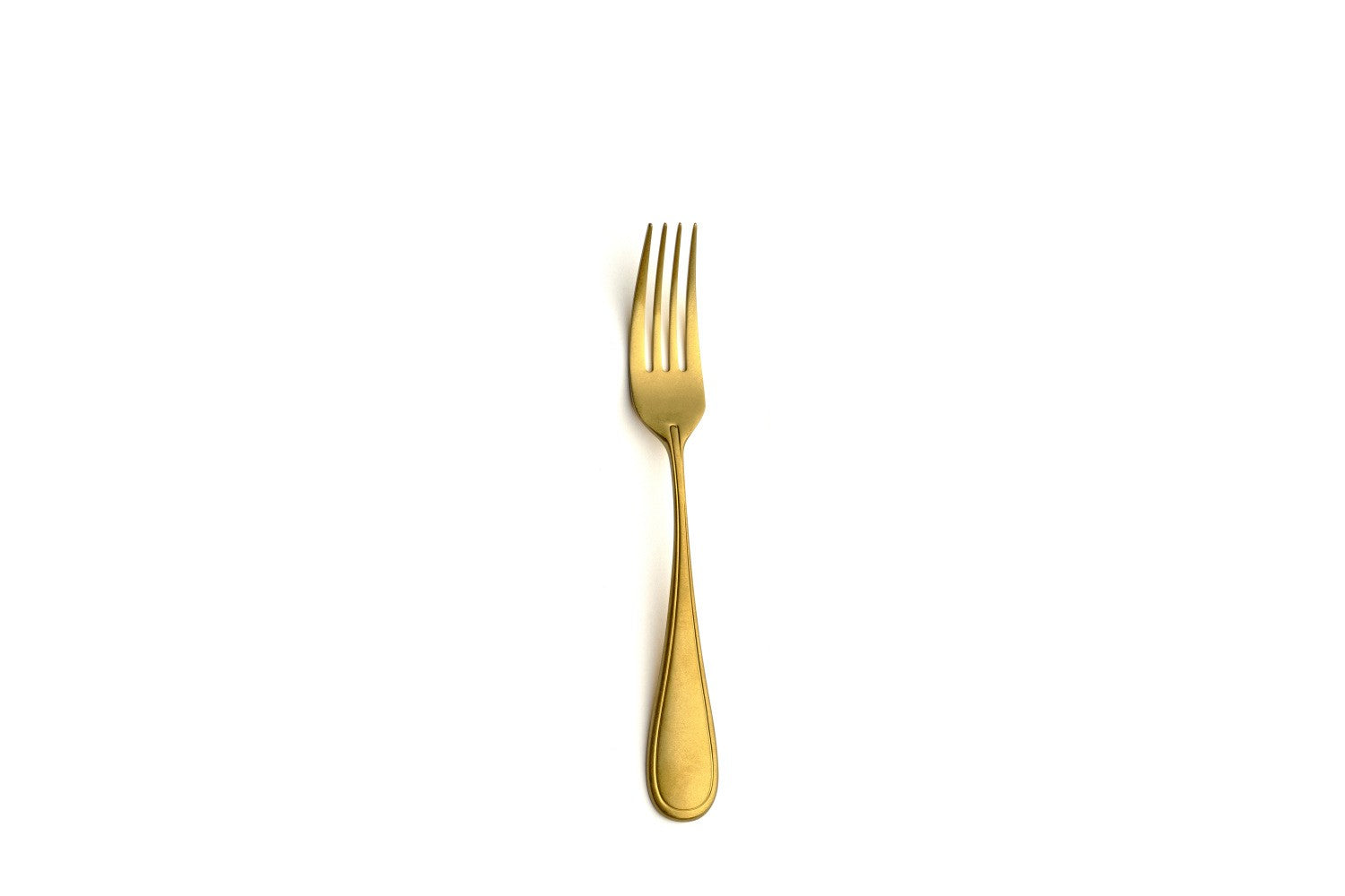 CONTOUR VINTAGE GOLD DESSERT FORK 18/10