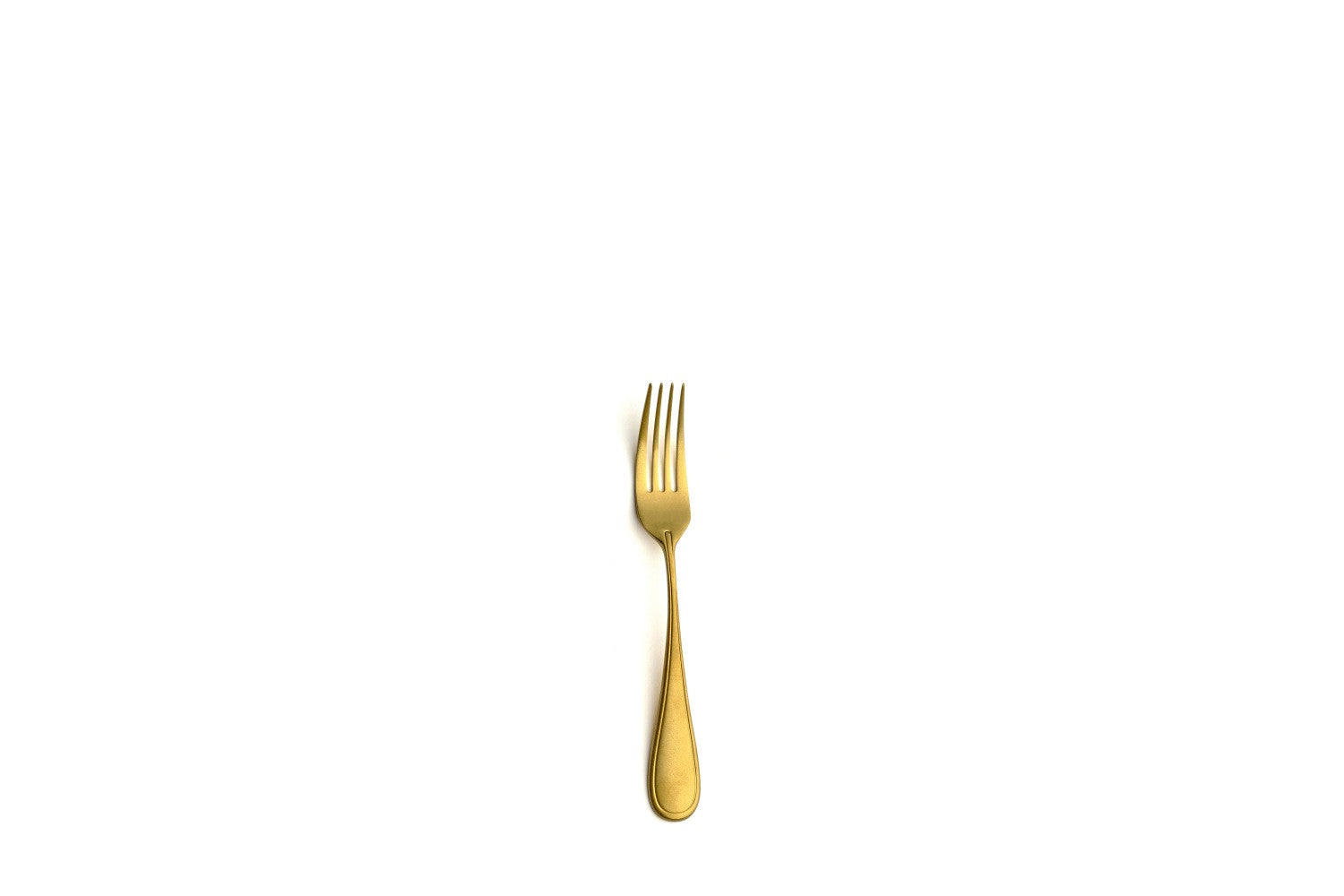 CONTOUR VINTAGE GOLD CAKE FORK 18/10