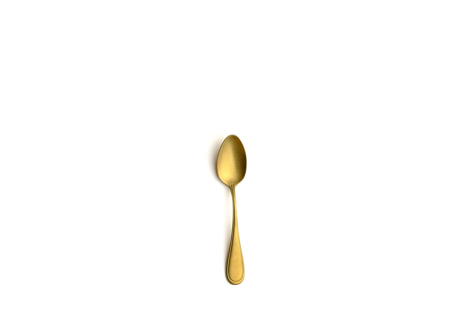 CONTOUR VINTAGE GOLD COFFEE SPOON 18/10