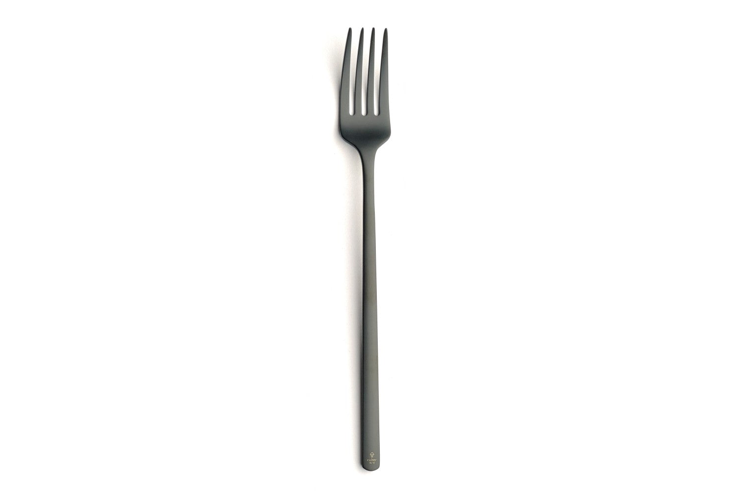 ATLANTIDA TABLE FORK ICE BLACK 18/10