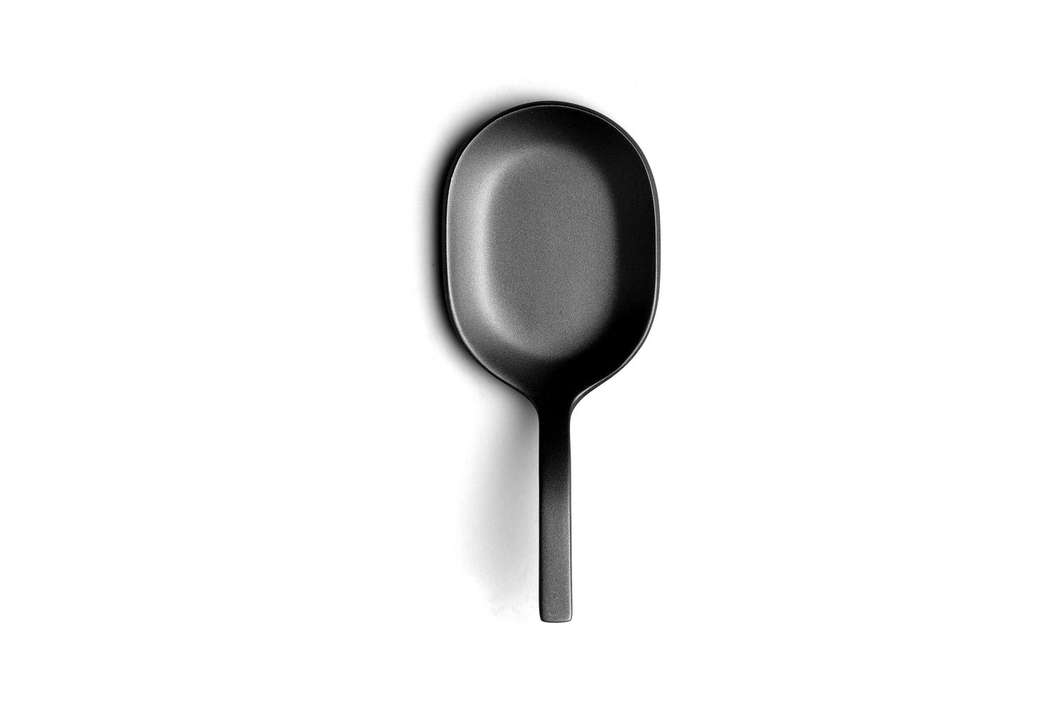 LAB ICE BLACK OVAL TASTING SPOON
