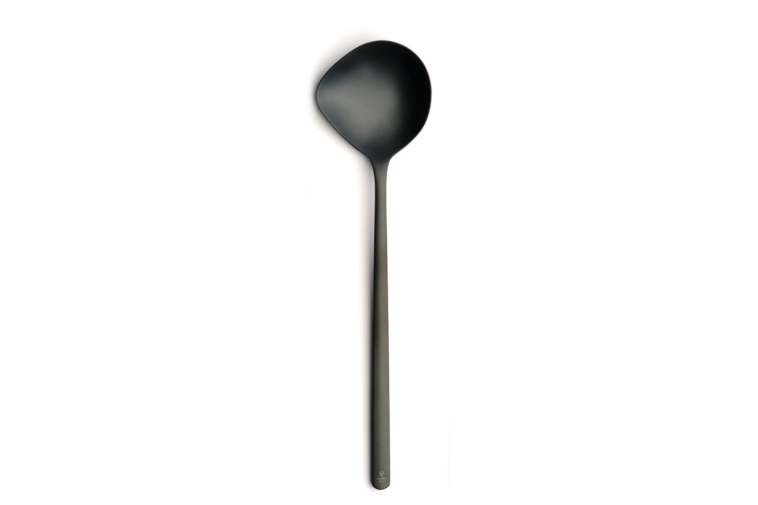 ATLANTIDA SAUCE SPOON BLACK 18/10