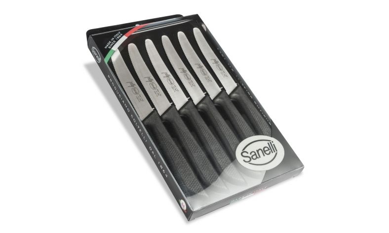 Jolly Conf. 6 pz. tavola NERO Table set 6 pcs - Black