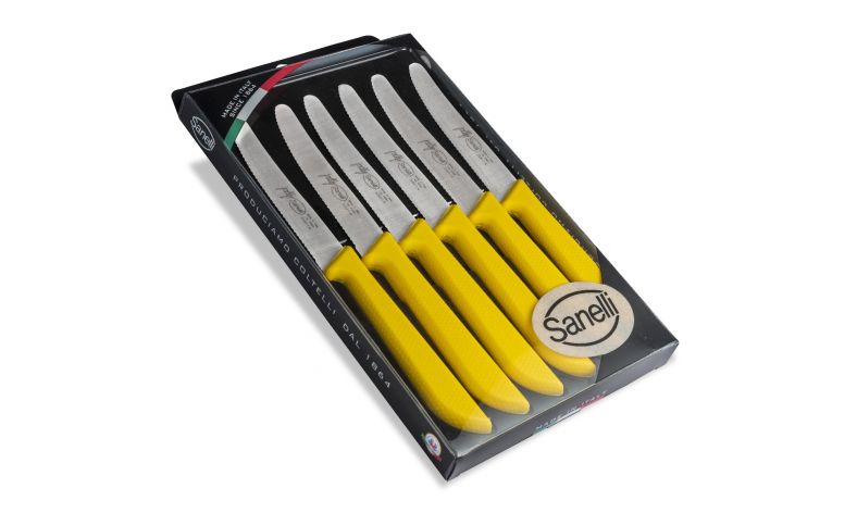 Jolly Conf. 6 pz. tavola GIALLO Table set 6 pcs - Yellow