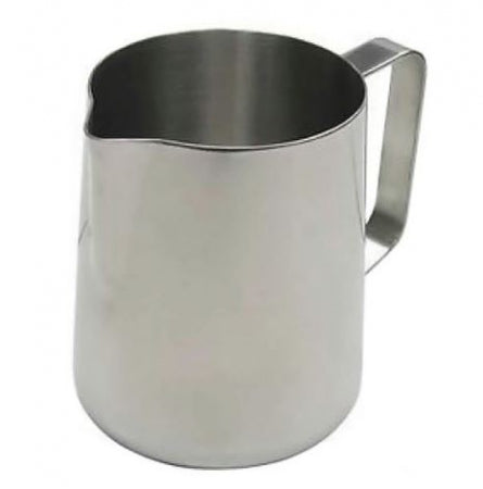 Deluxe Skoal Pitcher, 32 oz., flat loop handle, stainless steel