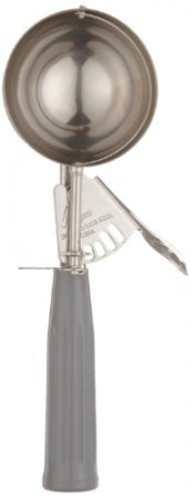 5oz Stainless steel standard disher with polypropylene handle
