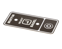 Antunes 1001571 Label/Overlay, Muffin/Bagel/Power, HRT-5H