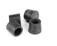 Antunes 210K108 Rubber Foot Tip Kit, Pack of 4