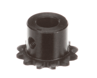 Antunes 2150316 Sprocket, 25B12, 3/8", Bore, Toaster, Black
