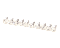 Antunes 308P124 Screw, One Way, 8-32 x 1/2", Pack of 10