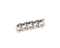 Antunes 308P203 Screw with Lock Washer, Phillips, Self Tap, 8-32 x 3/8", Pack of 10