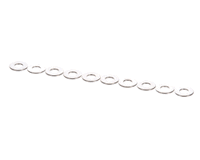 Antunes 325P104 Washer, Flat, 1/4", Pack of 10
