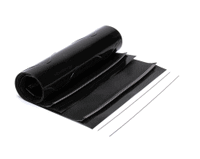 Antunes 7000898 Conveyor Belt Wrap, Black Silicone, Wavy, Pack of 2