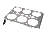 Antunes 7001020 Egg Rack Assembly, 3.75" Rings