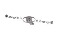 Antunes 7001046 Door Lock Kit, 11 Pieces