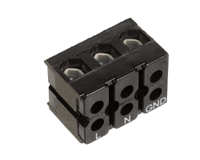 Antunes 7001609 Terminal Block, 3 Pole, RS-1000
