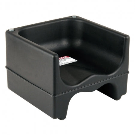 Cambro Black Plastic Booster Seat - Dual Seat