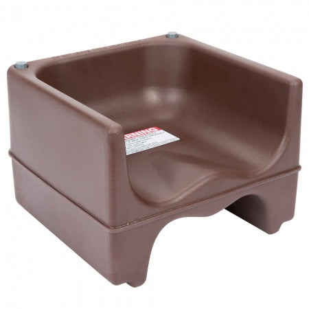Cambro Brown Plastic Booster Seat - Dual Seat