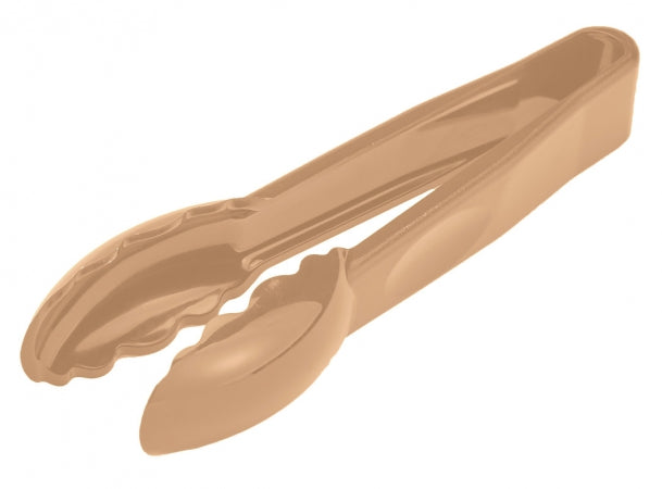 Cambro Lugano 6" Beige Scallop Grip Tong