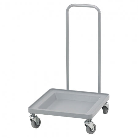 Cambro Soft Gray Camdolly Dish / Glass Rack Dolly with Handle