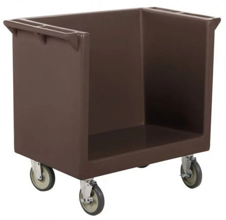 Cambro Plates & Trays Rack, Polyethylene, Dish Cart - 38 1/8x22 1/4x34 1/4" Dark
