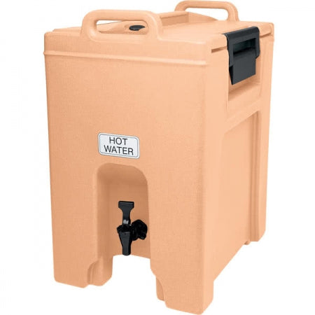 Cambro Ultra Camtainer 10.5 Gallon Coffee Beige Insulated Beverage Dispenser