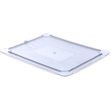 Carlisle Foodservice StorPlusô Polycarbonate Flat Universal Lid 1/2 Size - Clear