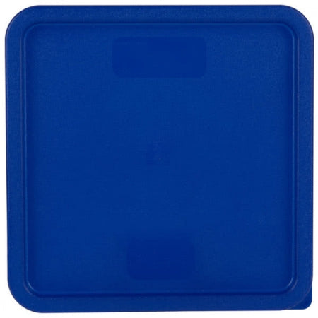 Carlisle Foodservice StorPlusô Square Container Lid 12 - 22 qt - Royal Blue