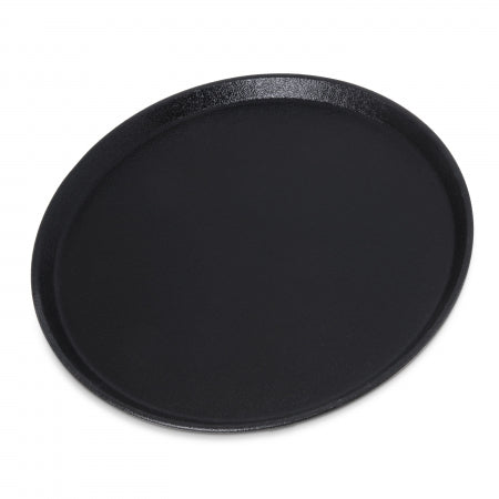 Carlisle Foodservice Griptite 2 Oval Tray 27" x 22" - Black