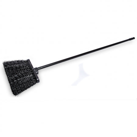 Carlisle Foodservice Duo-SweepÆ 13" Unflagged Warehouse Broom with 48" Black Metal Handle 48" - Black