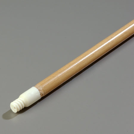 Carlisle Foodservice Flo-PacÆ Threaded Nylon Tip Wood Handle 60" Long / 15/16" D