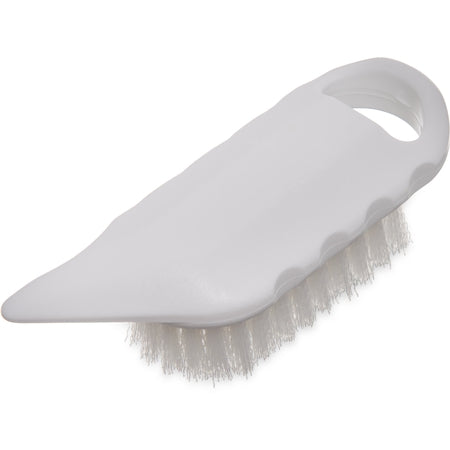 Carlisle Foodservice SpartaÆ Potato Brush w/Medium Stiff Polyester Bristles 5-3/4" - White