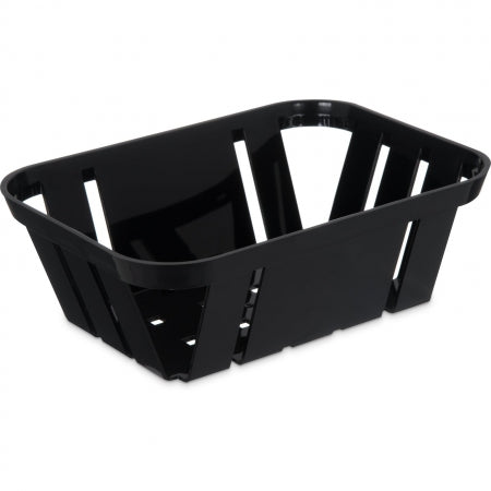Carlisle Foodservice Munchie Basketsô  7.5" x 5.4" x 2.5" - Black