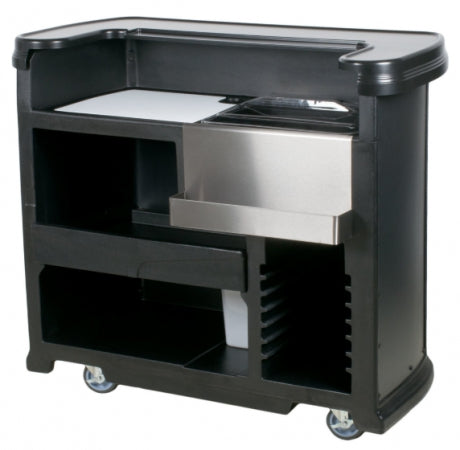 Carlisle Foodservice Maximizerô Portable Bar  - Black