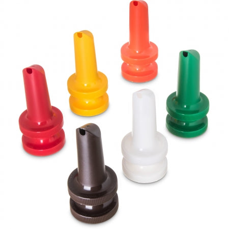 Carlisle Foodservice PourPlusô Store 'N PourÆ Spout 3-1/2" (12/st) - Assorted