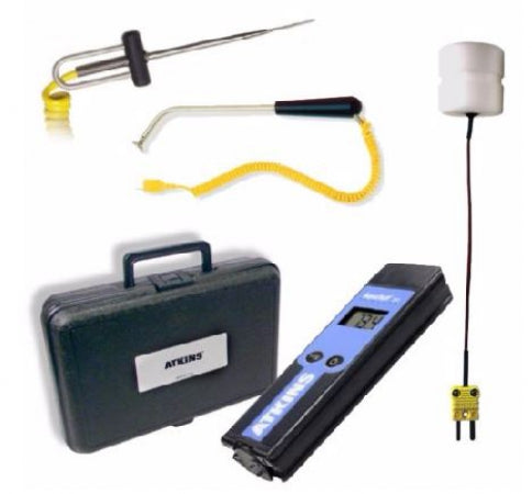 THERMO COUPLE KIT, INCLUDES: 14235(CASE), 52048-K(PROBE), 50012-K(PROBE), 50209-K(PROBE), 35100-K(THERMOCOUPLE)