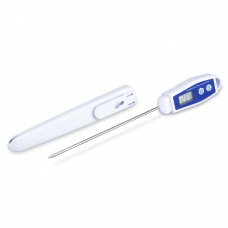 Waterproof Pocket (Pen) thermometer fast response tip 0.1 C resolution -49.9 to 199.9 C max/min dishwasher safe with silicone boot